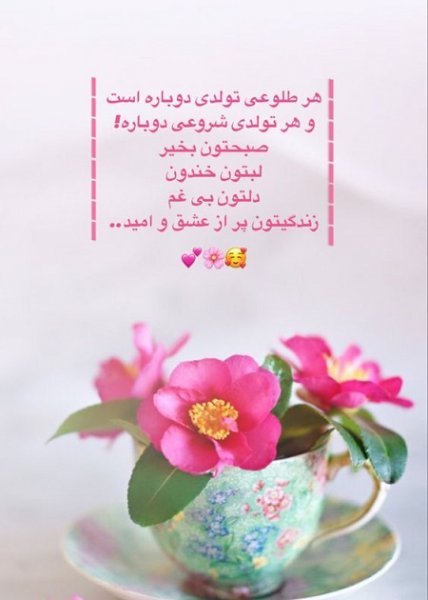 عکس برای استوری صبح بخیر