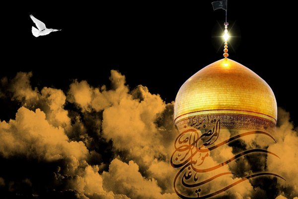  170 پروفایل عکس حرم امام رضا با نوشته زیبا