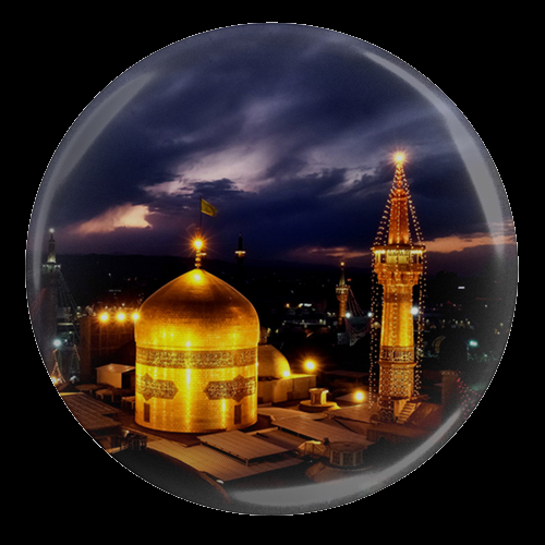  عکس حرم امام رضا با کبوتر