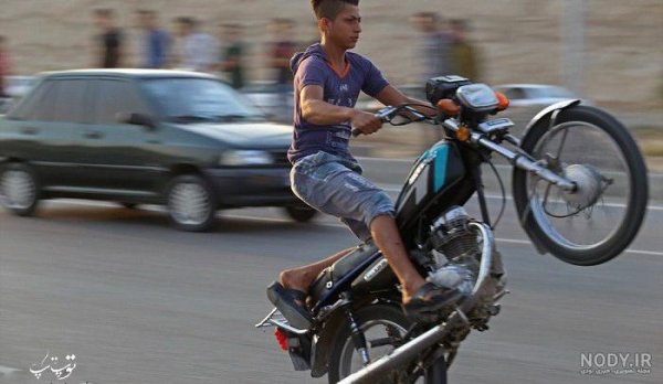 عکس سی بي ۱۳۰۰  تک چرخ موتور