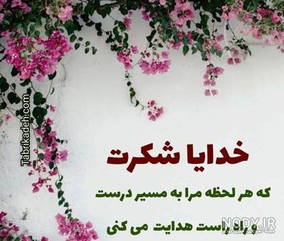  عکس پروفایل خدایا شکرت جدید