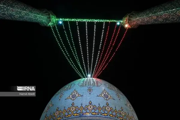  عکس جمکران در شب