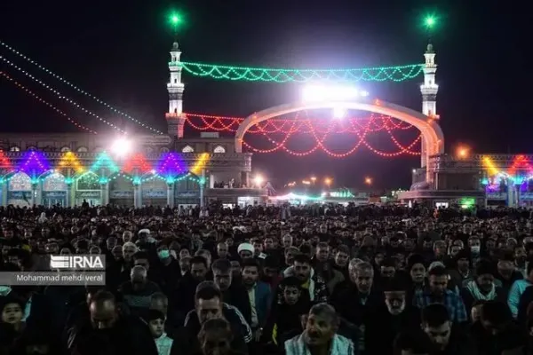  عکس جمکران در شب