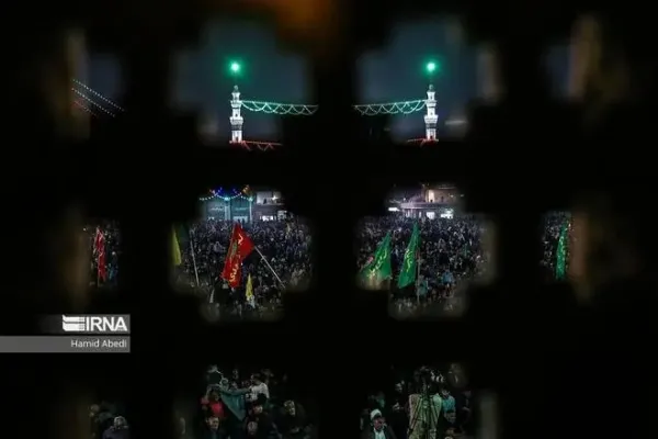  عکس جمکران در شب