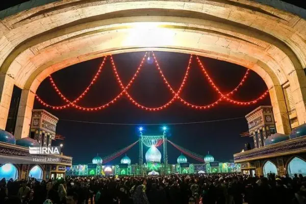  عکس جمکران در شب