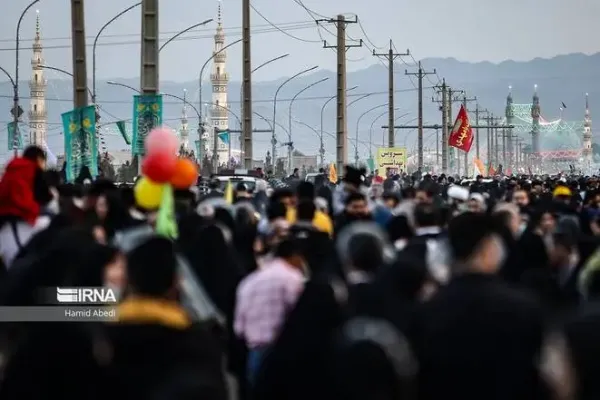  عکس جمکران در شب