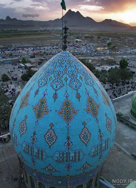  عکس مسجد جمکران با متن زیبا