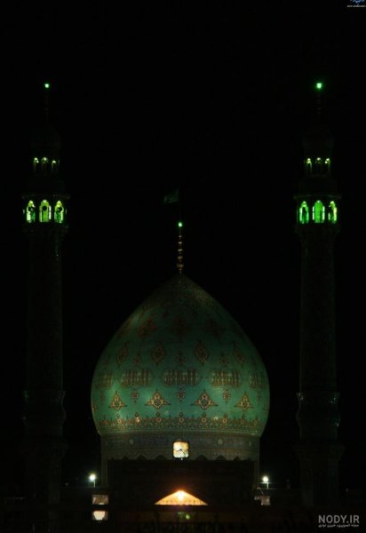  عکس مسجد جمکران با متن زیبا