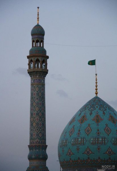  عکس مسجد جمکران با متن زیبا