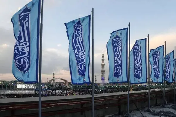  عکس از مسجد جمکران در شب نیمه شعبان