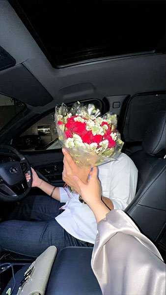  عکس تو جاده با ماشین شب