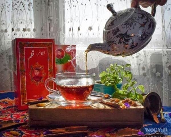  عکس چایی در خانه