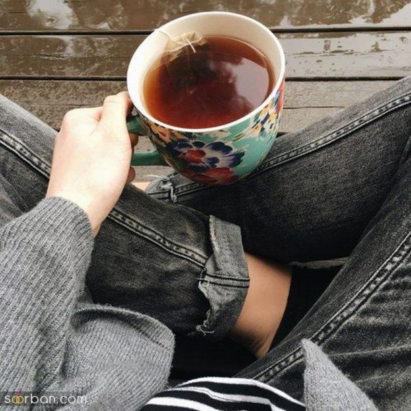  عکس چایی در خانه برای استوری