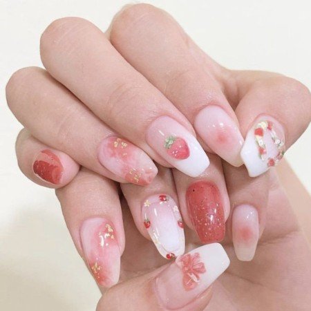  طرح ناخن شیک و باکلاس دخترانه