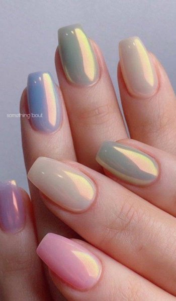  طرح ناخن شیک و باکلاس دخترانه