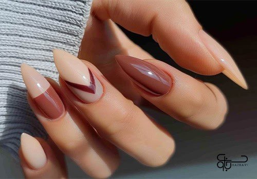  66 عکس طرح ناخن پاییزی جدید