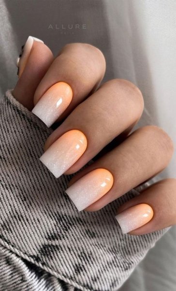  50 عکس ناخن امبره پاییزی
