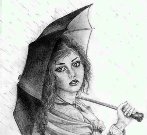  100 عکس نقاشی دخترانه جدید آسان