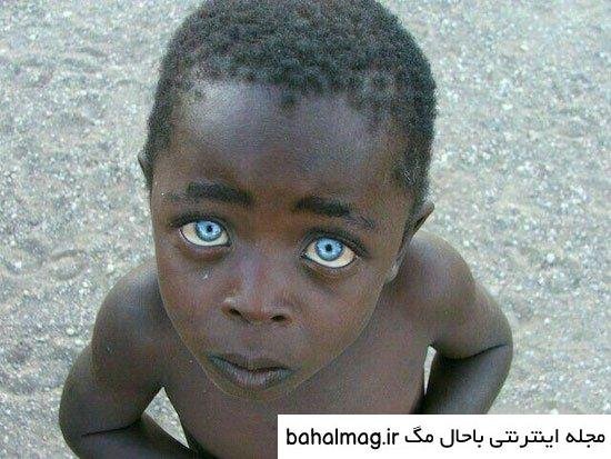 عکس پسر بچه خوشگل چشم رنگی