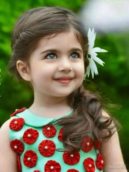  عکس نی نی چشم عسلی دختر