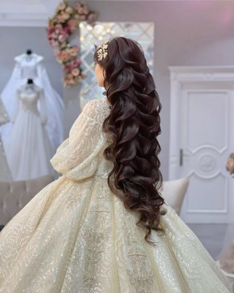  30 مدل مو عروس جدید باز