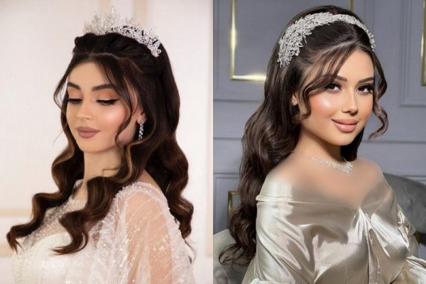  30 مدل مو عروس جدید باز