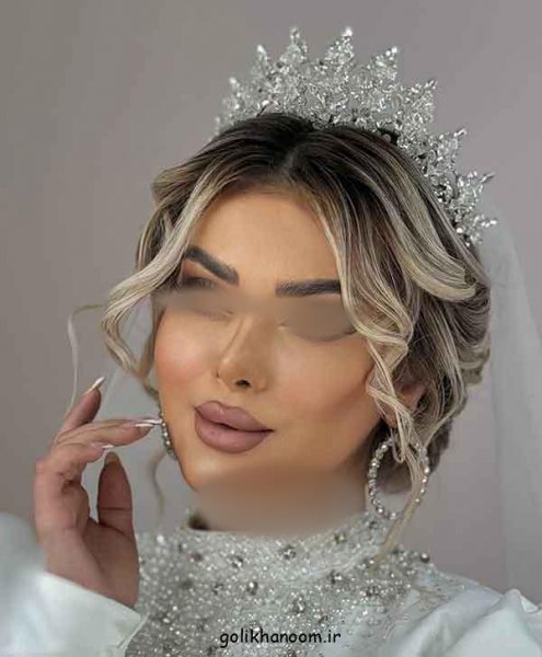  55 مدل مو عروس جدید بسته