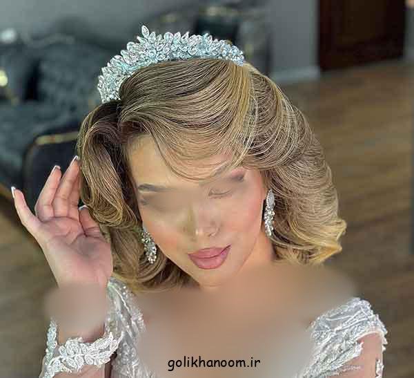  55 مدل مو عروس جدید بسته