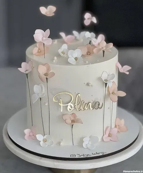  عکس کیک تولد دخترانه بزرگسال جدید