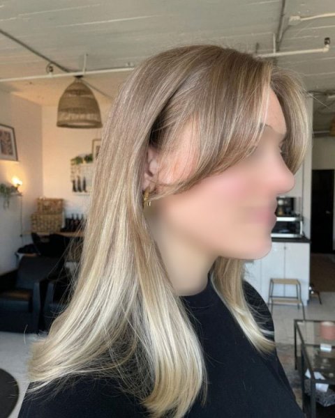  مدل مو چتری پرده ای دخترانه
