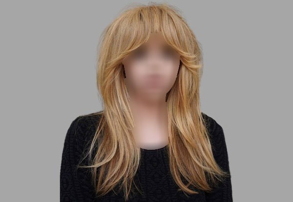  مدل مو چتری پرده ای دخترانه