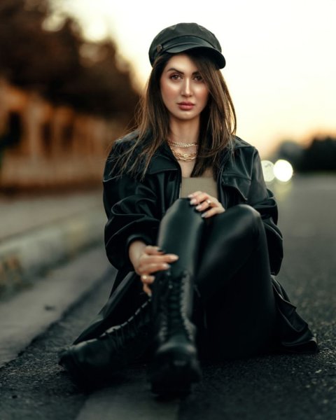  90 ژست عکس دخترانه لاکچری