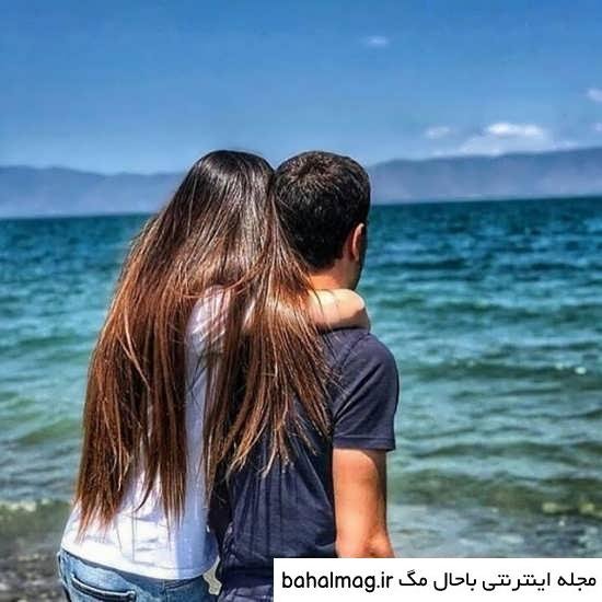  ژست عکس دونفره عاشقانه بدون چهره