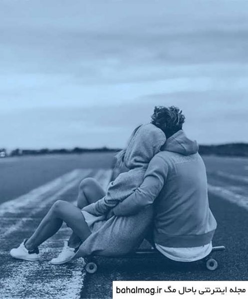  ژست عکس دونفره عاشقانه بدون چهره