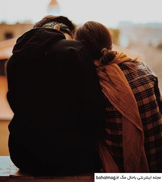  ژست عکس دونفره بدون چهره