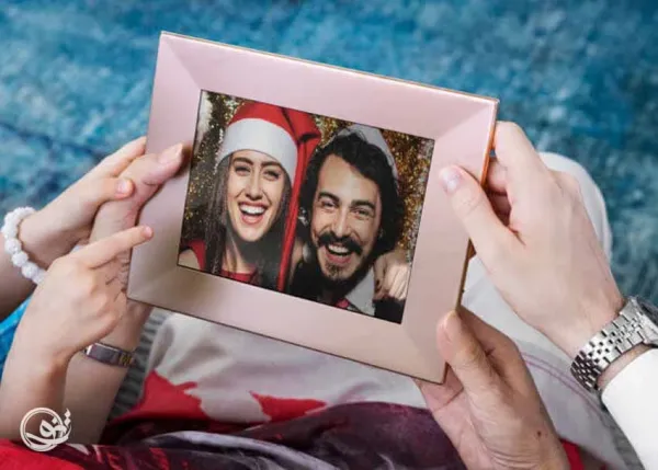  ژست عکس دونفره سلفی بدون چهره