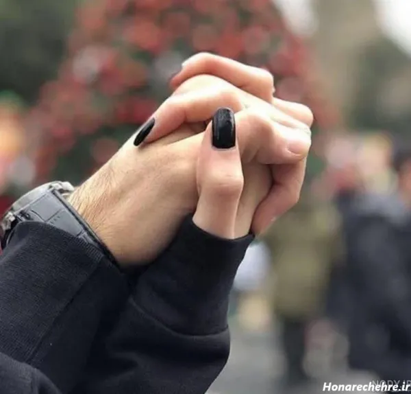  عکس دست دونفره طبیعی تو ماشین