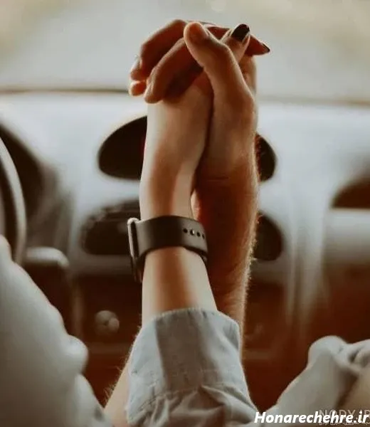  عکس دست دونفره تو ماشین سمند
