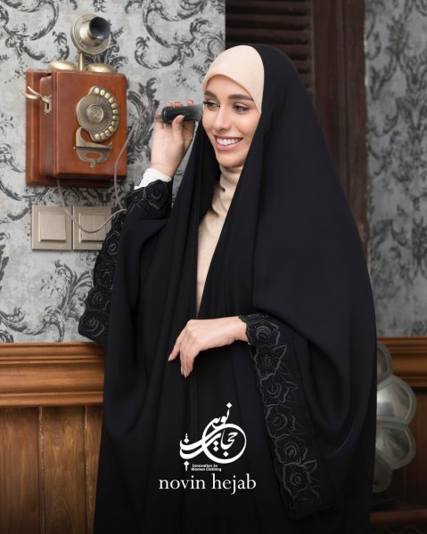 چادر عربی شیک دخترانه