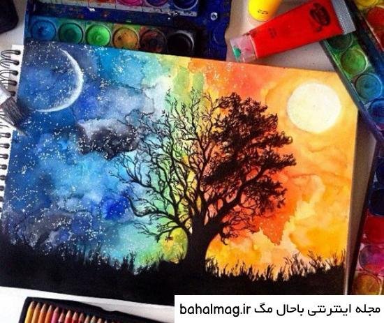  عکس هنری نقاشی