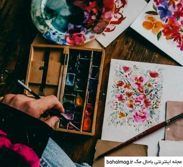  عکس هنری نقاشی