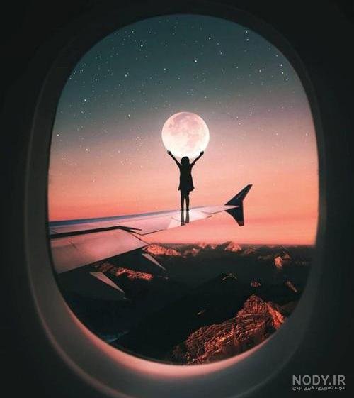  عکس ماه و دریا برای پروفایل