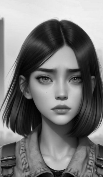  نقاشی سیاه قلم چهره