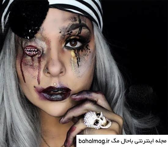  عکس دختر ترسناک فانتزی