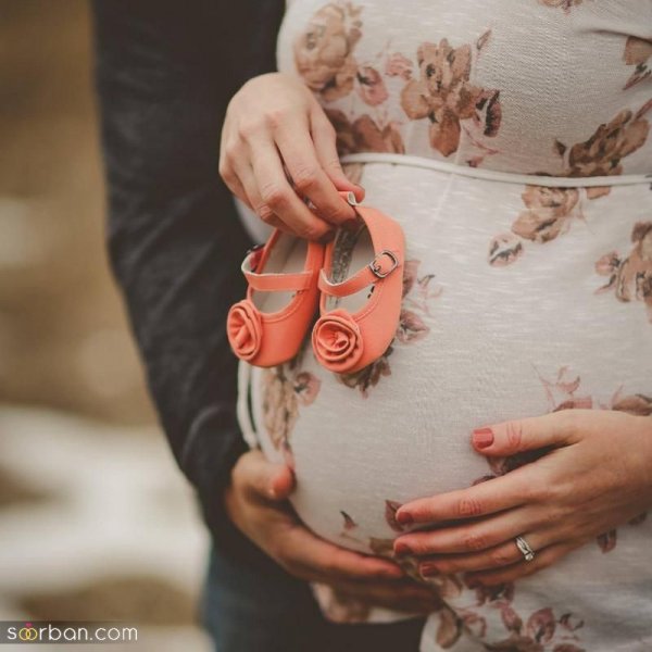  ژست عکس بارداری ایرانی