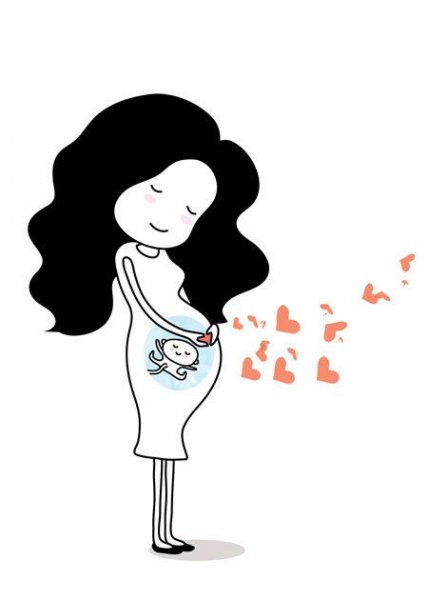  عکس بارداری فانتزی کارتونی
