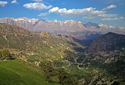 عکس جاده شمال