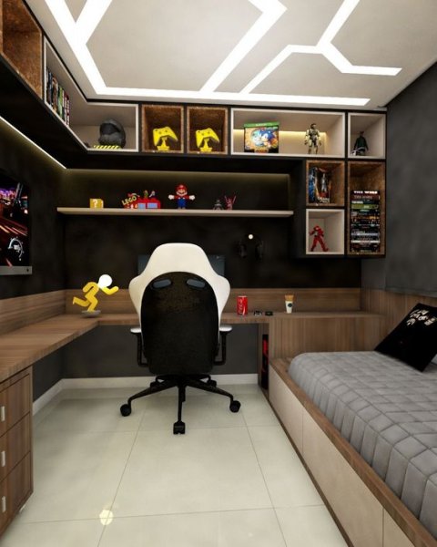  عکس اتاق خواب پسرانه لاکچری