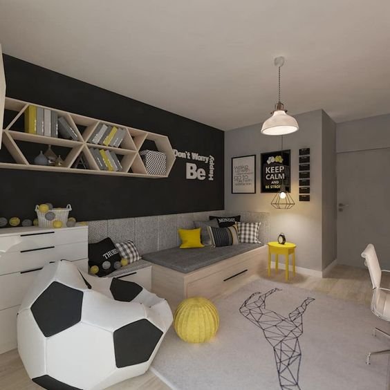  عکس اتاق خواب پسرانه لاکچری
