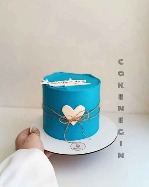 کیک تولد مردانه کوچک